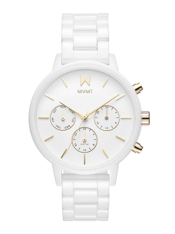 White strap watches for ladies top