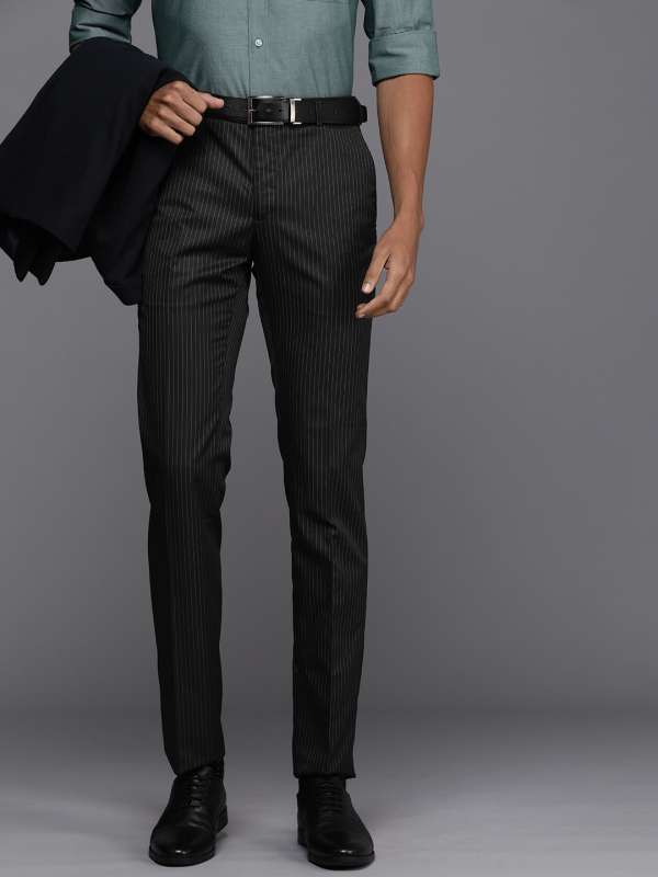 Side stripe trousers mens india sales