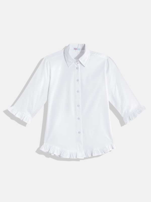 Girls White Shirts - Buy White Shirt