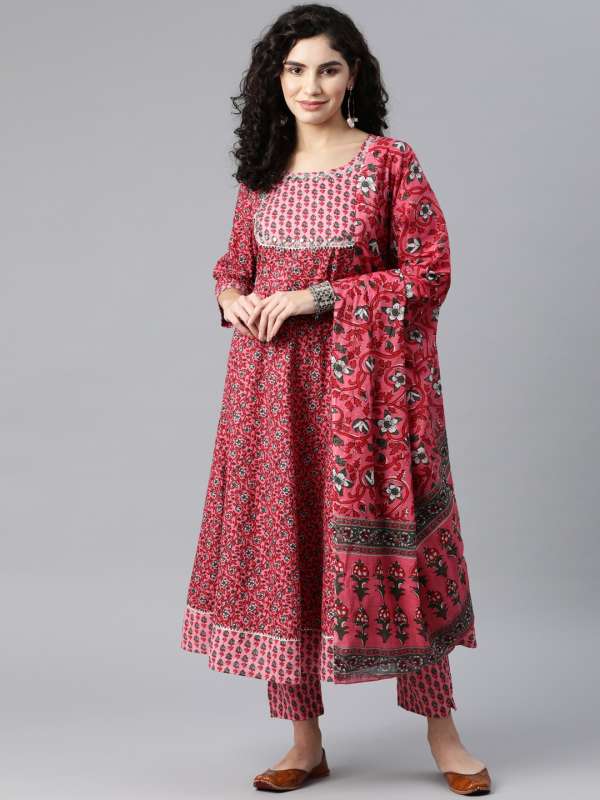 Gota patti sale suit myntra