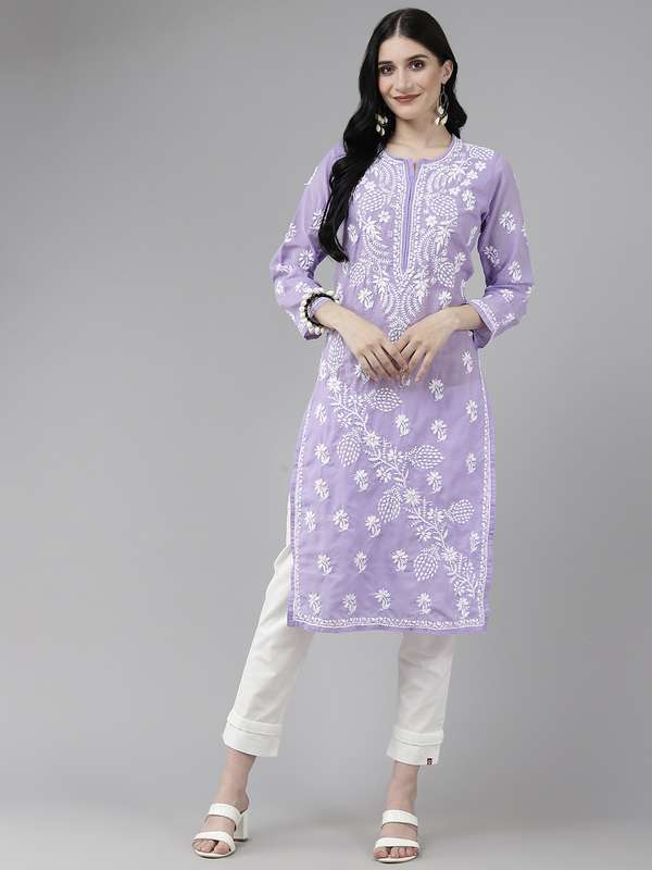 ada chikankari kurti online