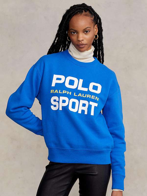 Women's polo ralph lauren sweatshirt clearance