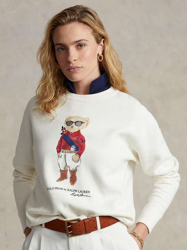 Women's polo ralph lauren sweatshirt clearance