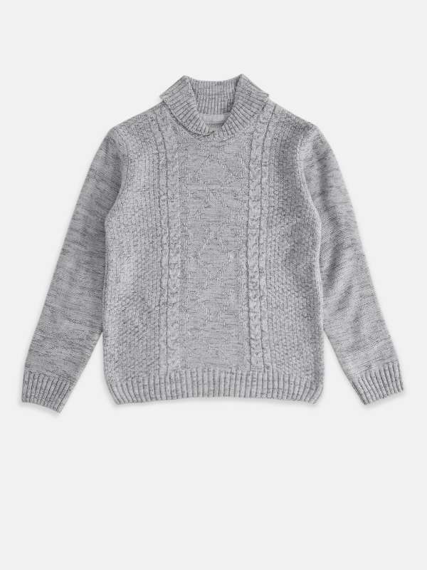 Grey sweater 2025 for boys