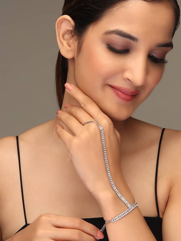 Buy Majik Designer Ring Bracelet Girl Accessories Ring Bracelets for  Bride Best Gift Item 15 Gram Pack of 1 Online at Low Prices in India   Amazon Jewellery Store  Amazonin
