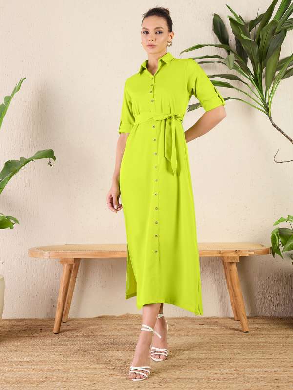 Womens dresses button front outlet