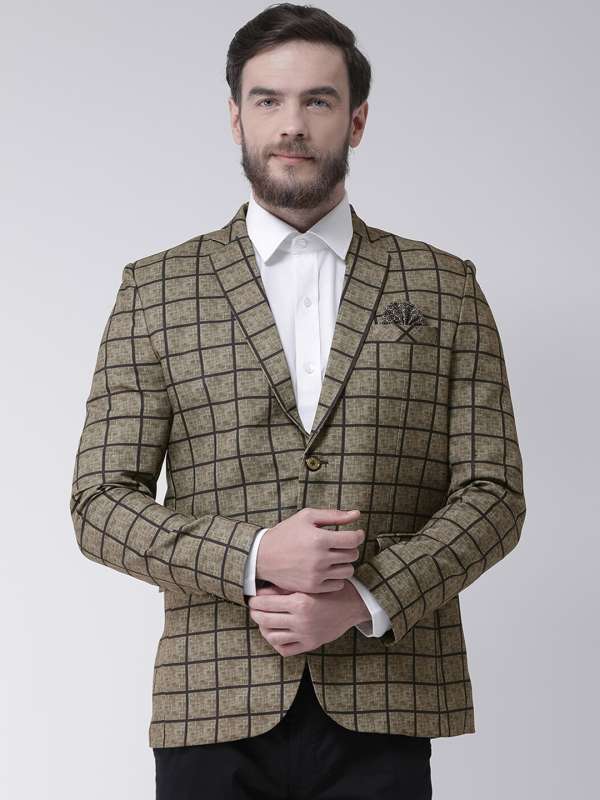 Olive Black Men Suits Blazers S Oliver John Miller Nautica
