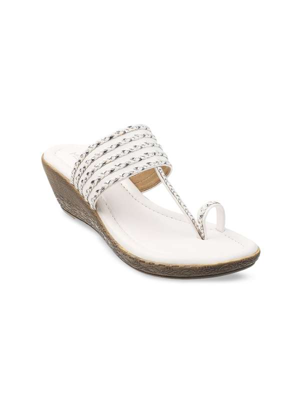 Metro cheap white sandals