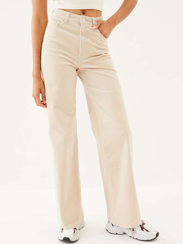 beige trousers womens