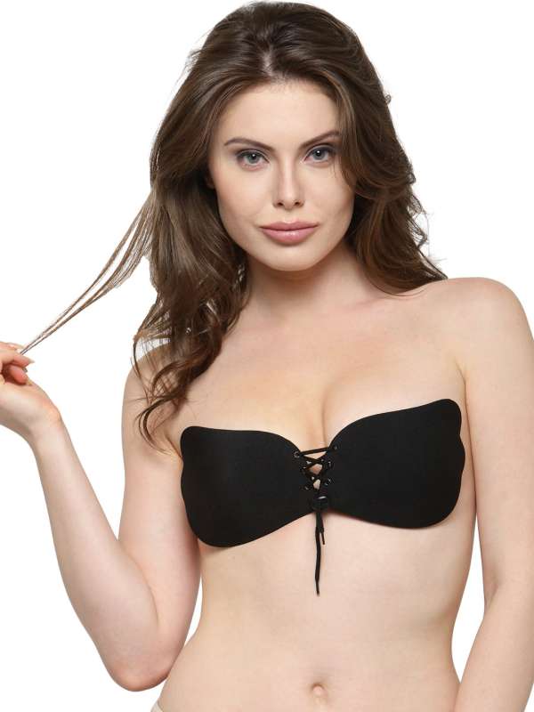 Buy N Gal Black Silicone Push Up Stick On Bra NSB12 - Lingerie Accessories  for Women 1989879