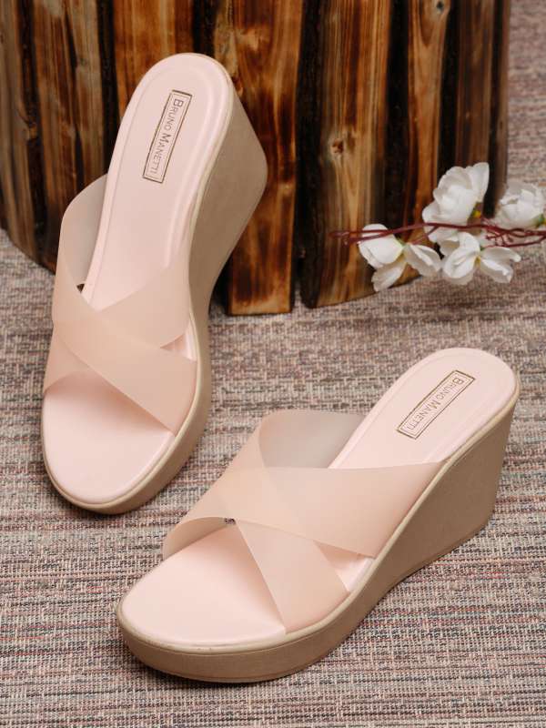 Slip on best sale wedge sandals