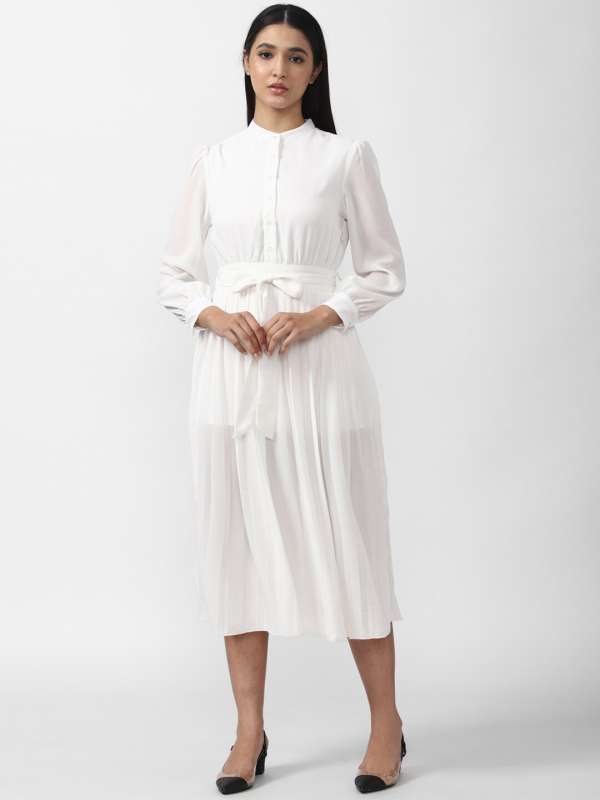 Van Heusen Women White Dresses Buy Van Heusen Women White