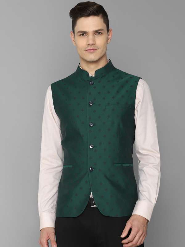 Allen solly sale nehru jacket