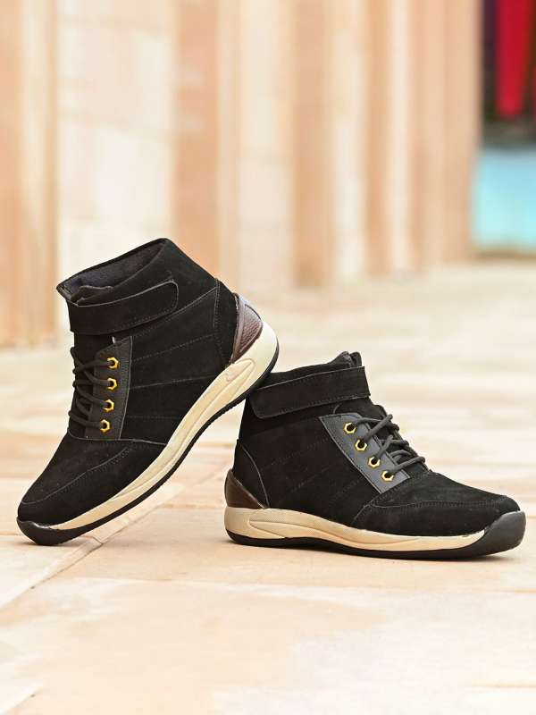 Mens high top velcro shoes best sale