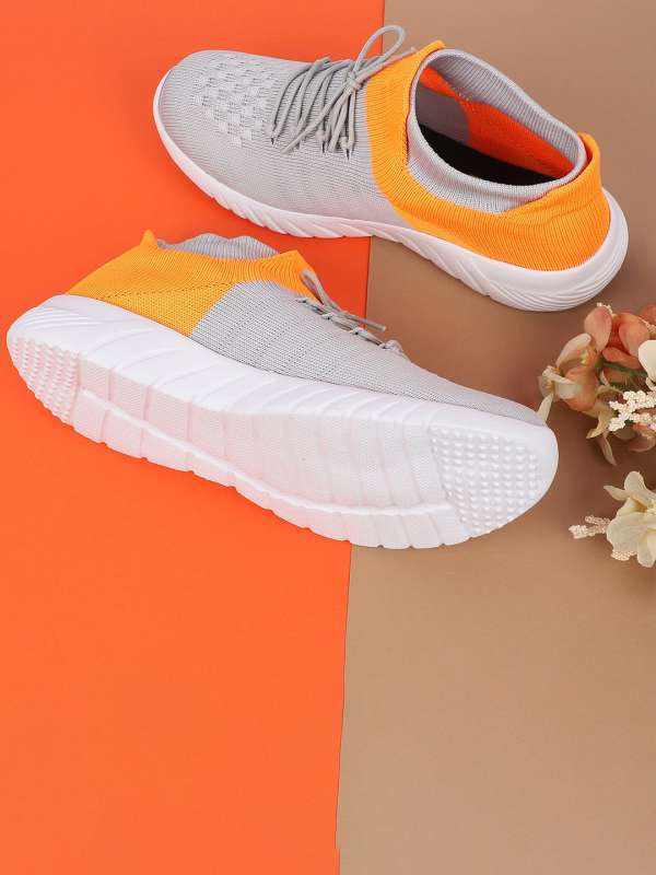 Men Orange Sneaker Shoes Buy Men Orange Sneaker Shoes online in
