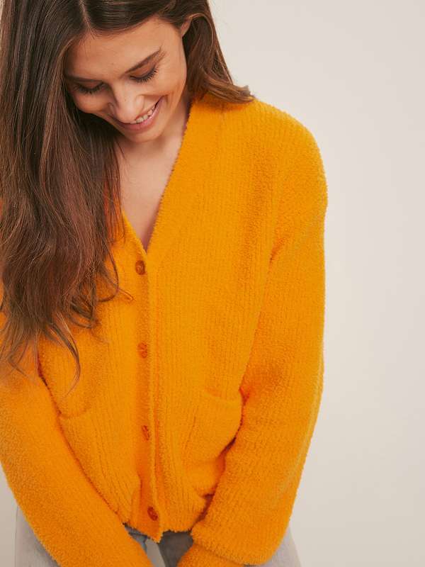 Women Orange Sweaters - Buy Women 