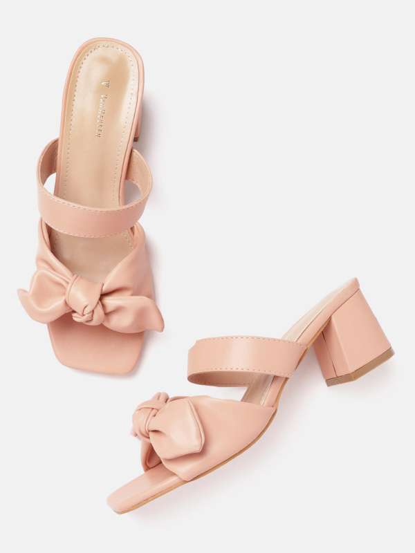 Bow hotsell sandals heels
