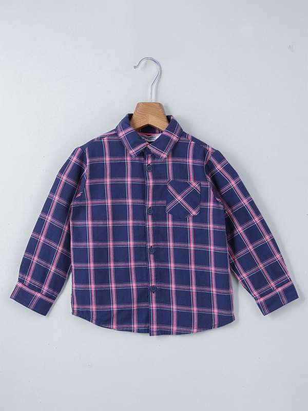 Navy Blue Kids Shirts Peaches S.oliver Ywc Mexx Superkids Beebay