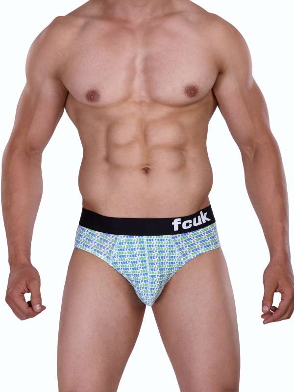 French Connection Green Briefs - Buy French Connection Green Briefs online  in India