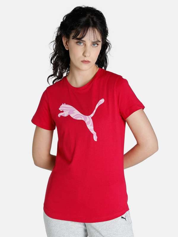 Puma Red Women Tshirts Tops Buy Puma Red Women Tshirts Tops online in India