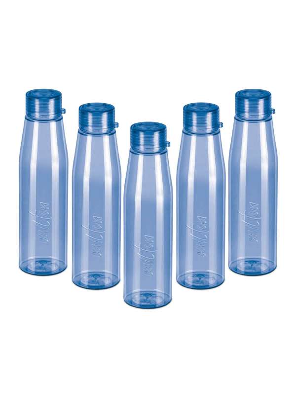 Milton Prime 1000 Pet Water Bottle 1 Litre Each Set of 5 Assorted
