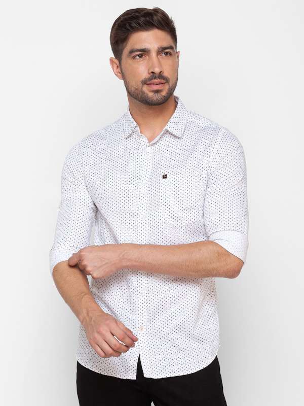 Spykar outlet white shirt