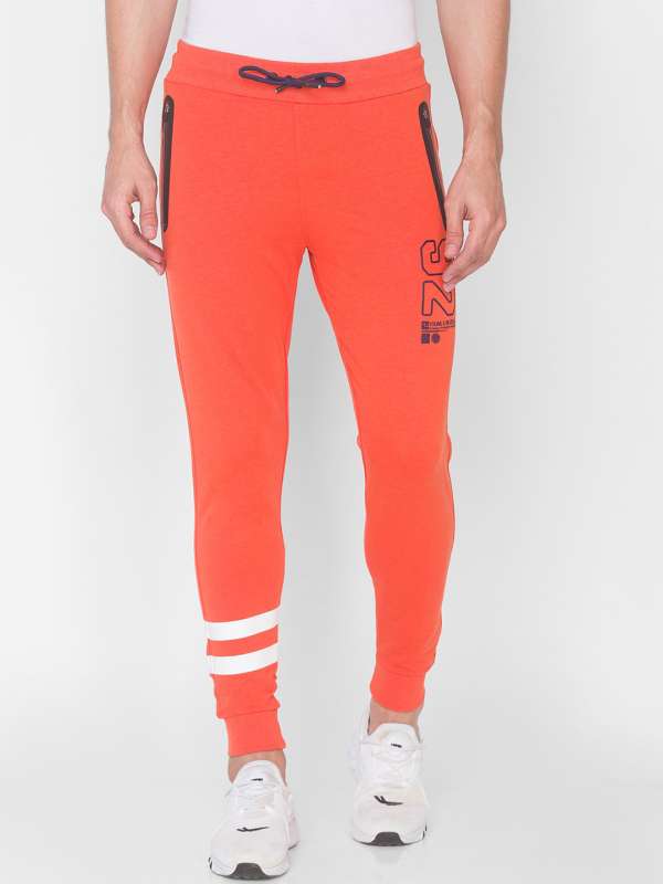 Orange Men Track Pants Buy Orange Men Track Pants online in India