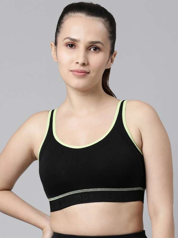 Enamor Women's Cotton Everyday High Coverage Sports Bra – Online Shopping  site in India