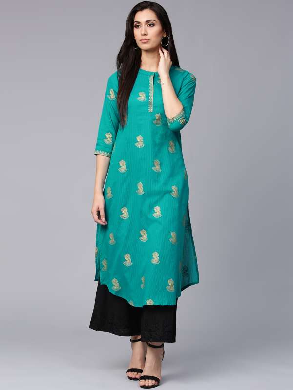 rain and rainbow kurtis myntra
