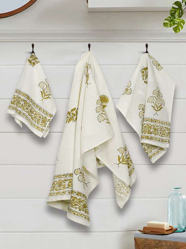 Towel Sets Online - Buy Bath & Hand Towels Sets Online at Myntra