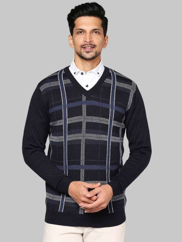 Raymond V Neck Sweaters Buy Raymond V Neck Sweaters online in India