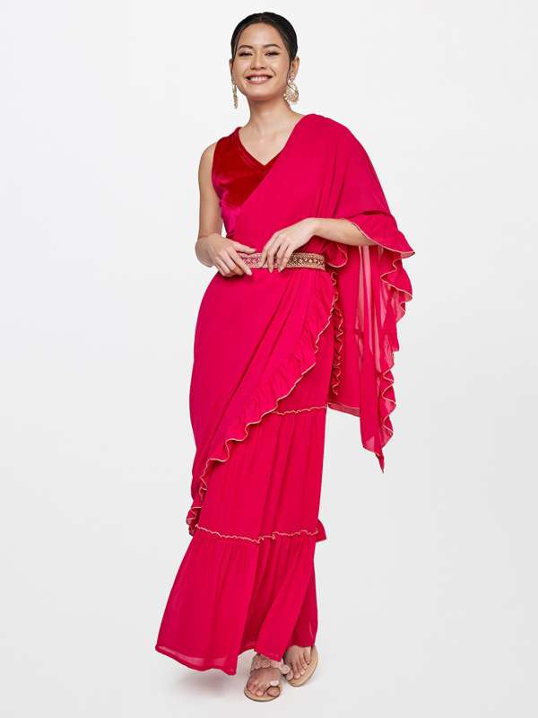 Palazzo saree 2025 global desi