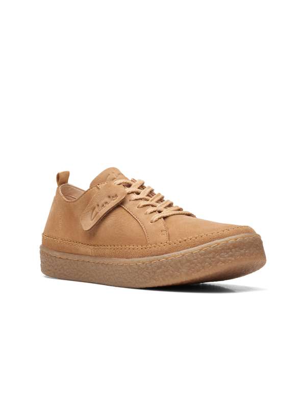 Clarks sneakers brown clearance