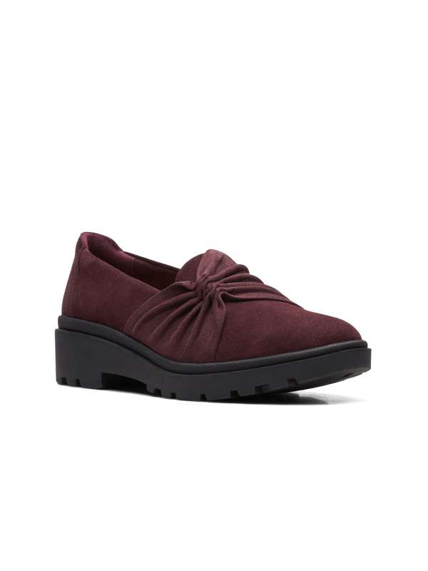 Clarks shoes discount burgundy