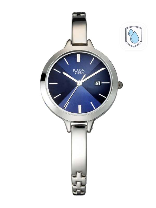 Titan Raga Silver Watch Buy Titan Raga Silver Watch online in India