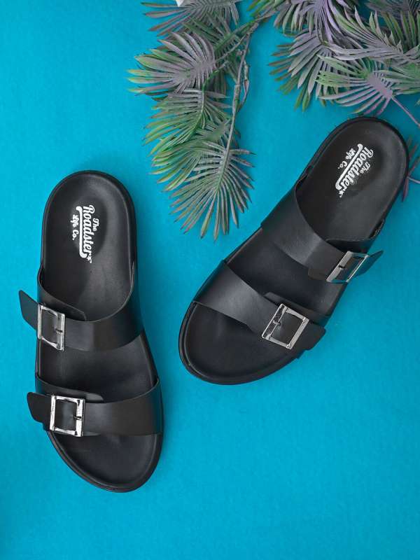 Roadster Black Floaters 8064971.htm Buy Roadster Black Floaters