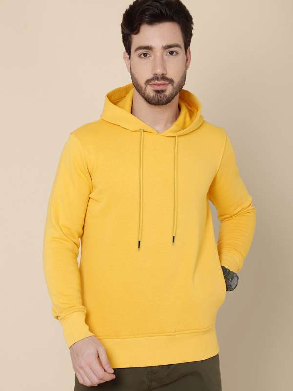 Yellow Men Sweatshirts Hoodies Buy Yellow Men Sweatshirts Hoodies online in India