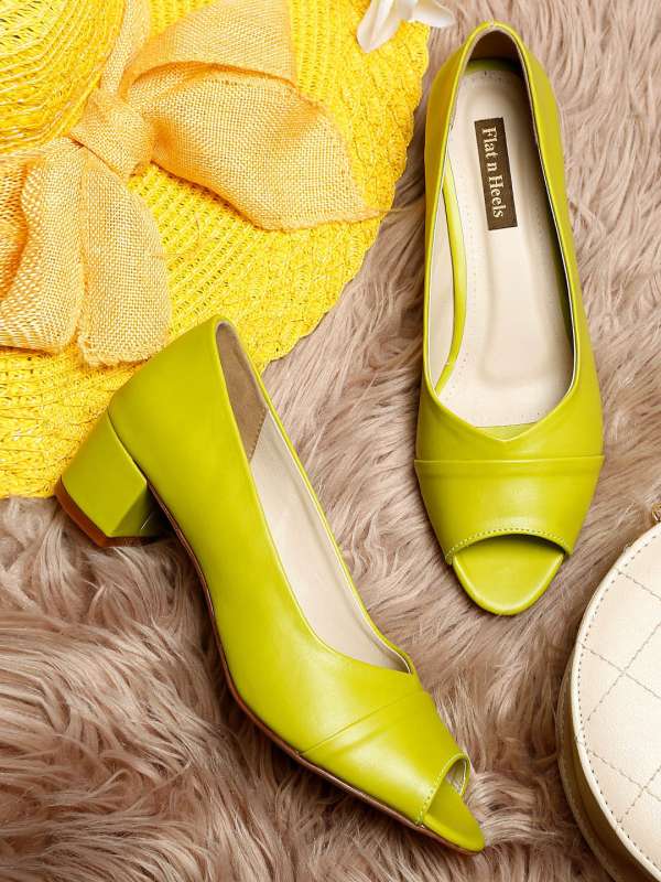 Peep Toe Heels Formal Shoes - Buy Peep Toe Heels Formal Shoes Online In  India
