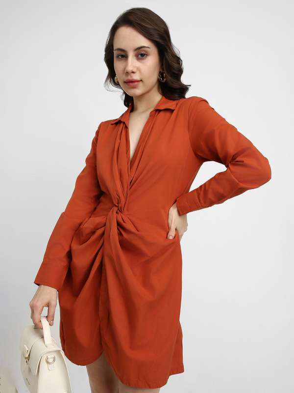 Forever 21 Orange Dresses Buy Forever 21 Orange Dresses online in India
