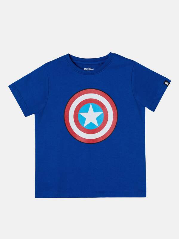 Marvel Jungen Captain America T-Shirt 