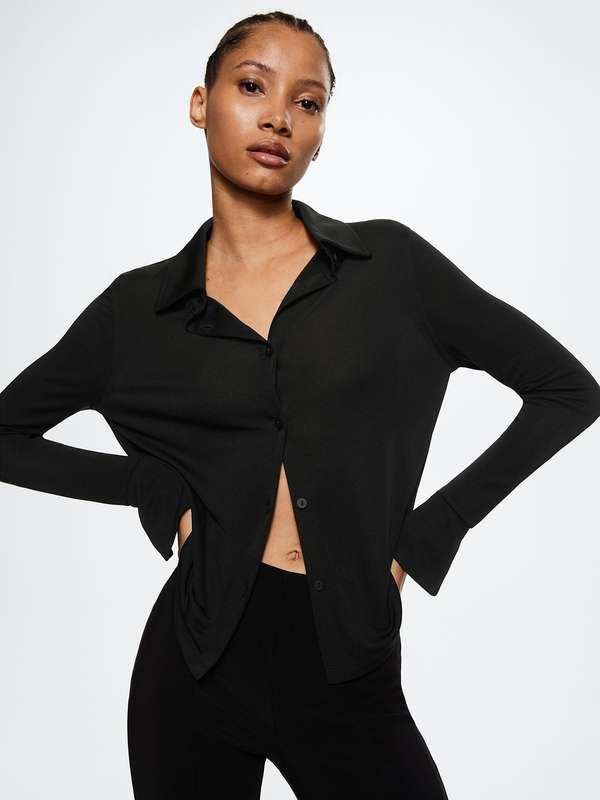 black shirt for women