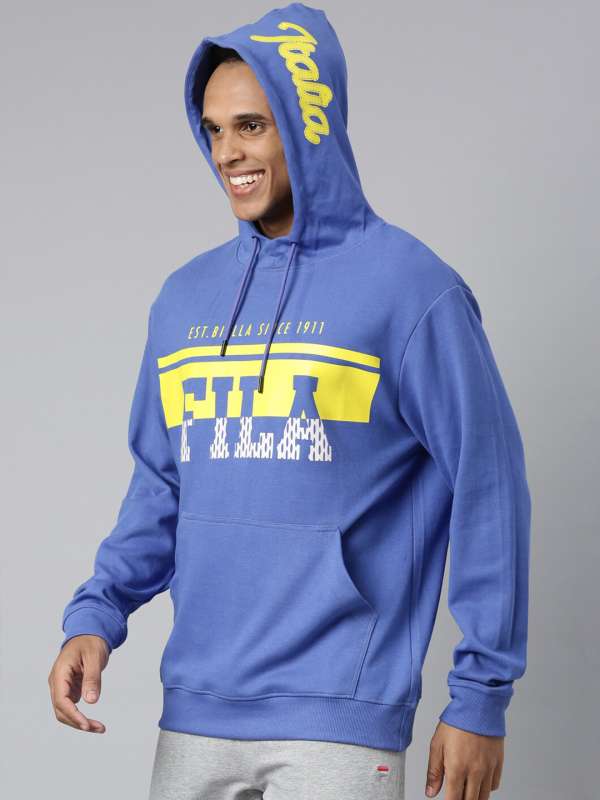 Fila hoodie light outlet blue