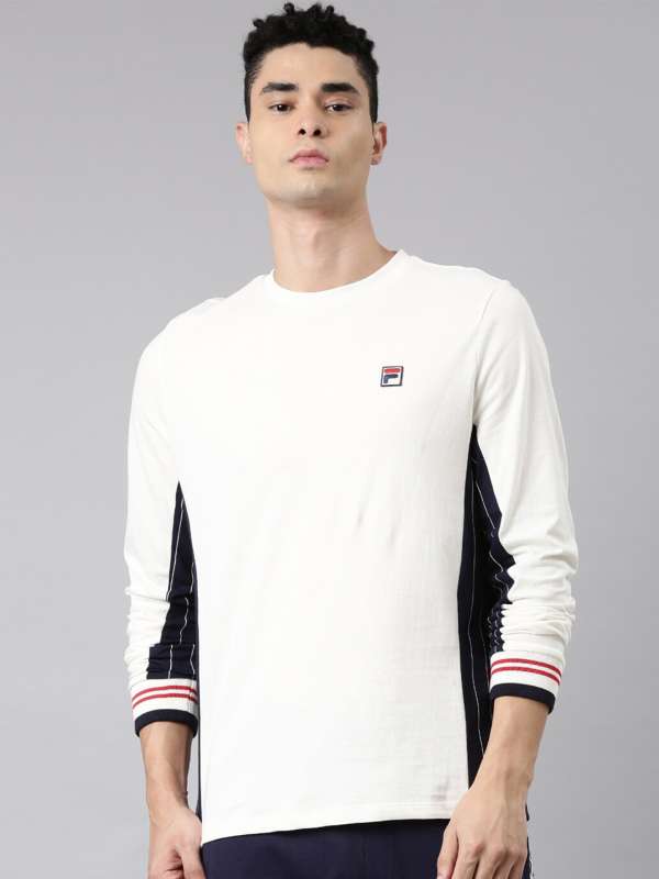 Fila long sleeve cheap t shirt mens