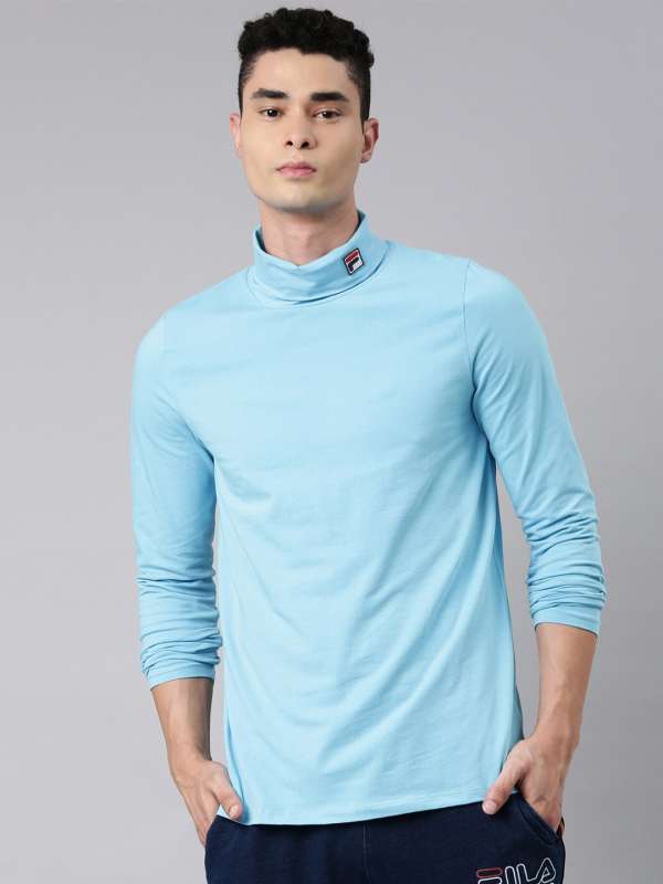 Men High Neck T Shirts Fila Buy Men High Neck T Shirts Fila