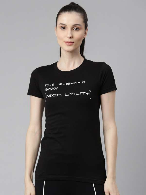 Fila Women Tshirts Buy Fila Women Tshirts online in India