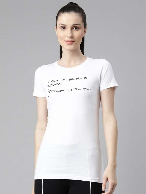 Fila Women Tshirts Buy Fila Women Tshirts online in India
