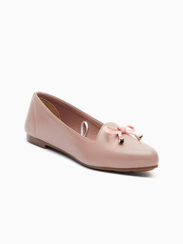 Peach ballerina shoes new arrivals