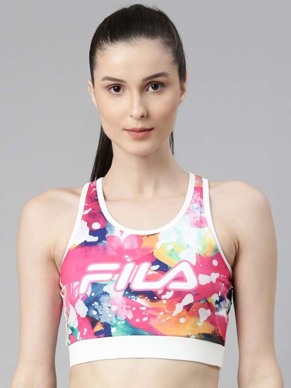 Fila Women's FILA/AM/BRAX3 Sports Bra, Multicolour, Small (Pack of 3) :  : Fashion