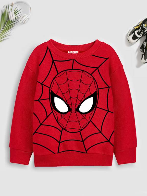 Spiderman sweatshirt kids store