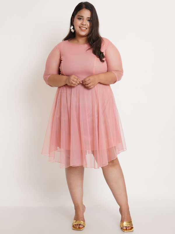 women one piece dress plus size